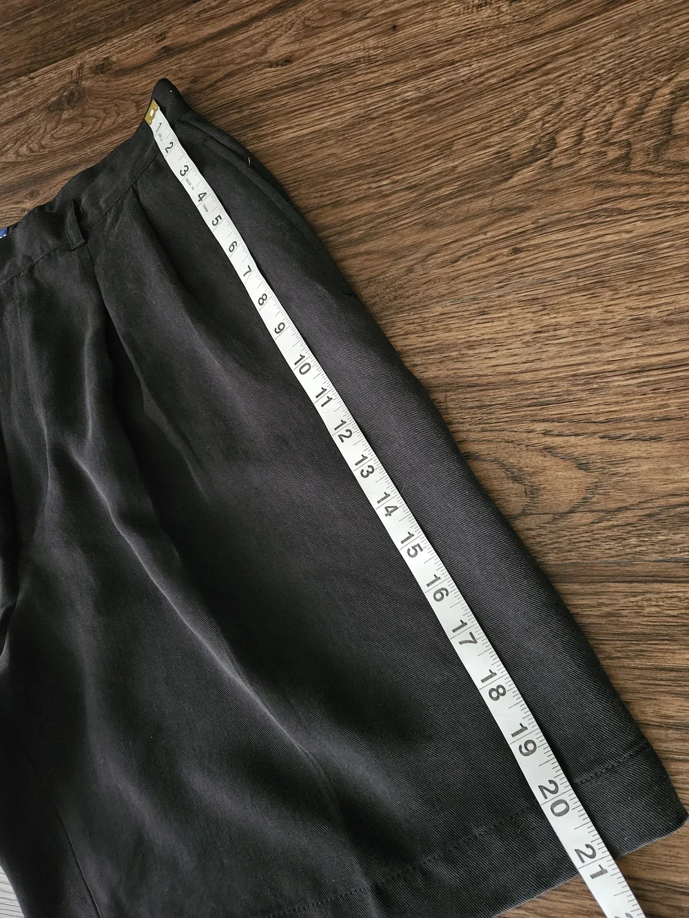 Callaway Golf by Nordstrom Black Tencel Pleated Shorts 35